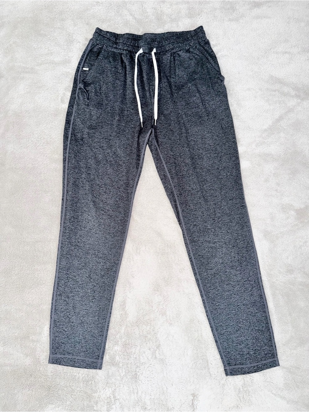 Vuori Ponto Men’s Performance Pant Size Large In Heather Charcoal V418